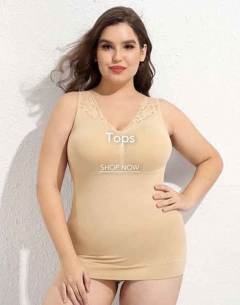 As Seen on TV - Chic Shaper Perfect Posture Shapewear Bust Size 44-46  Support Bra Top - Black XL