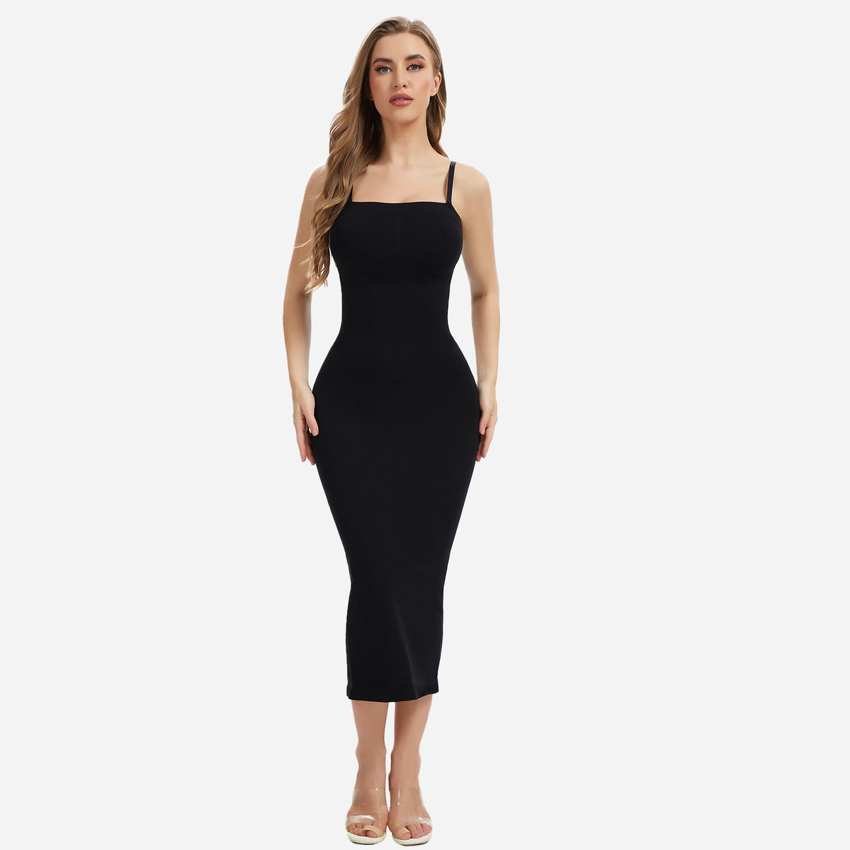 strapless body shaper dress Joyshaper Strapless Body Shaper Slip Tummy Control Smooth-Finish Dress