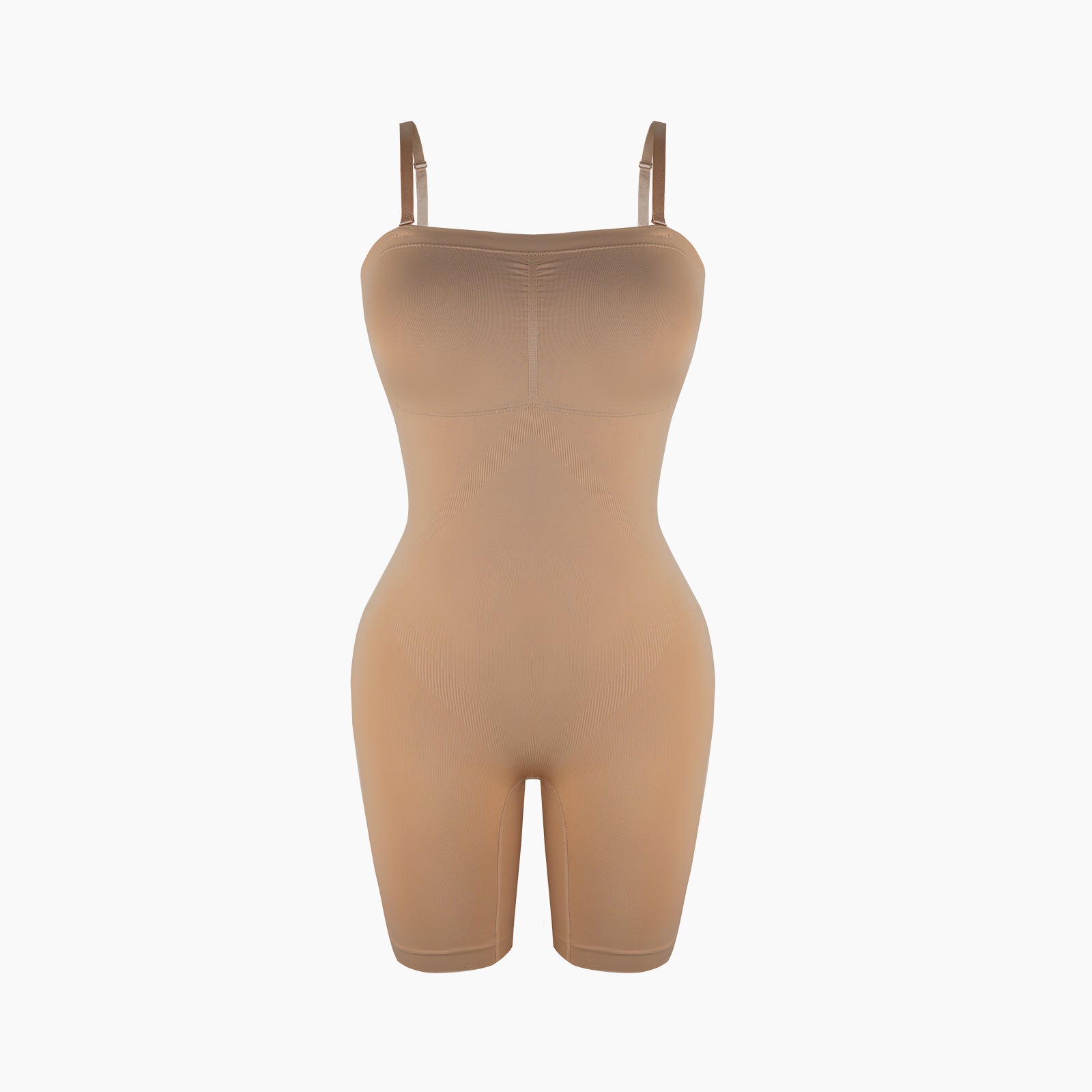 Joyshaper Strapless Shapewear Bodysuit with Built in Bra