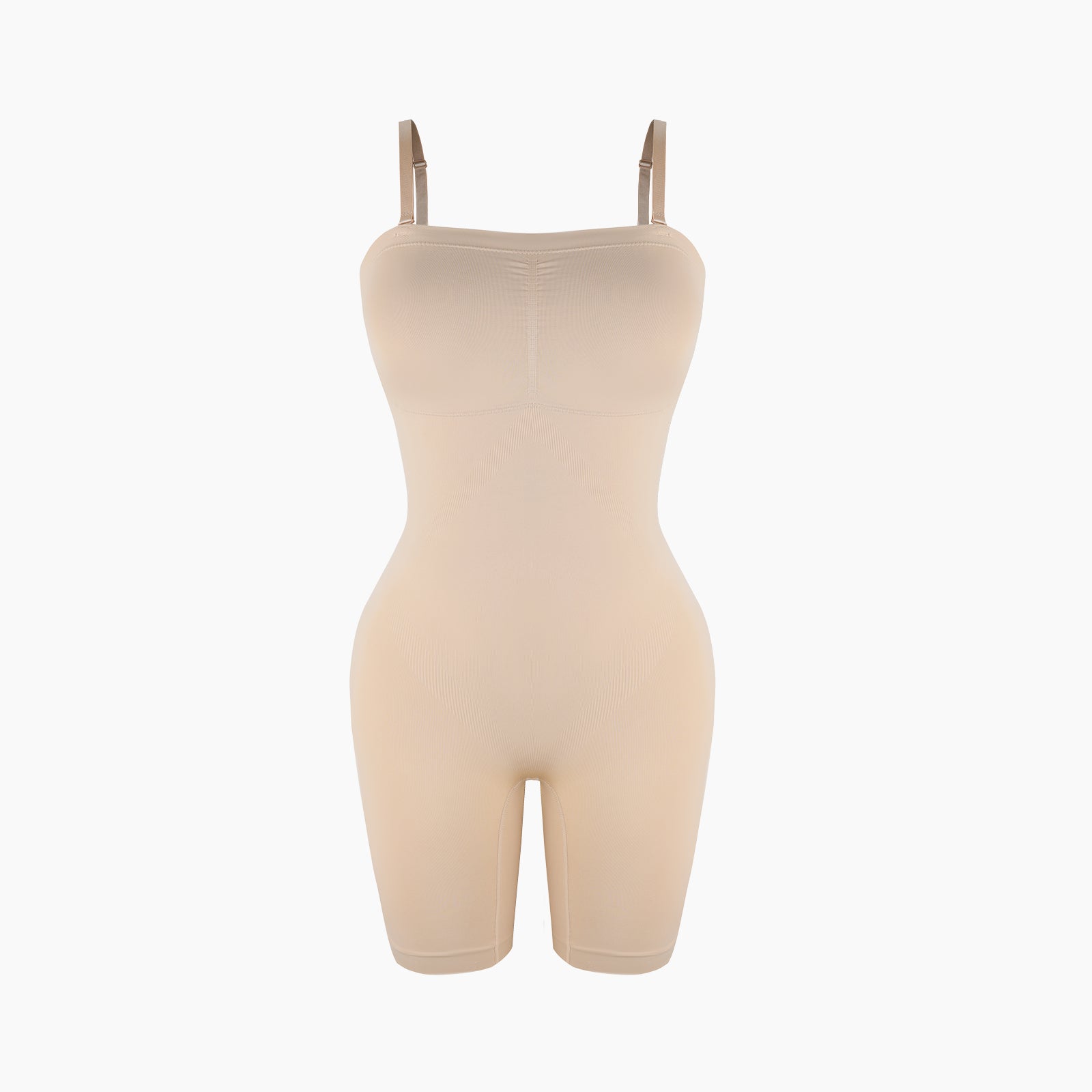 Joyshaper Strapless Shapewear Bodysuit with Built in Bra