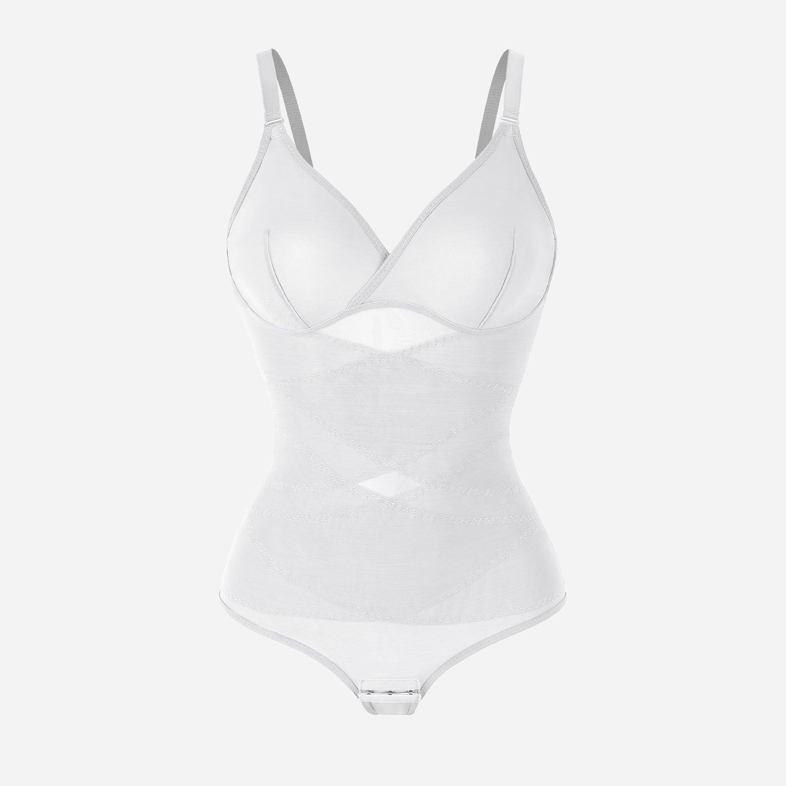 Joyshaper V Neck Waist Tummy Control Slimming Shaping Bodysuit