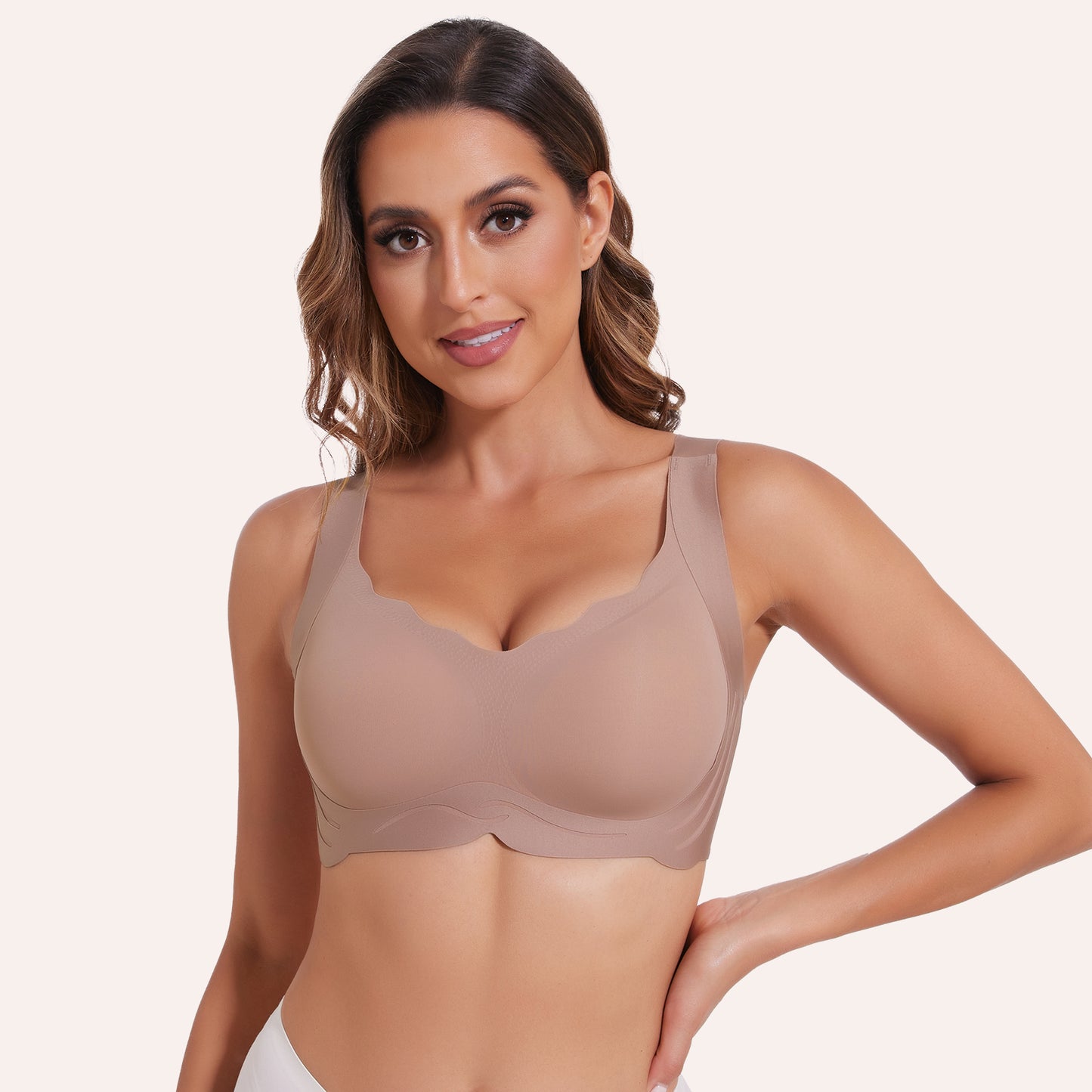 Joyshaper Everyday Seamless Wireless Push Up Bra