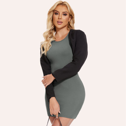 Joyshaper Crew Neck Mini Bodycon Dress