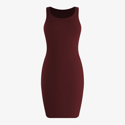 Joyshaper Crew Neck Mini Bodycon Dress