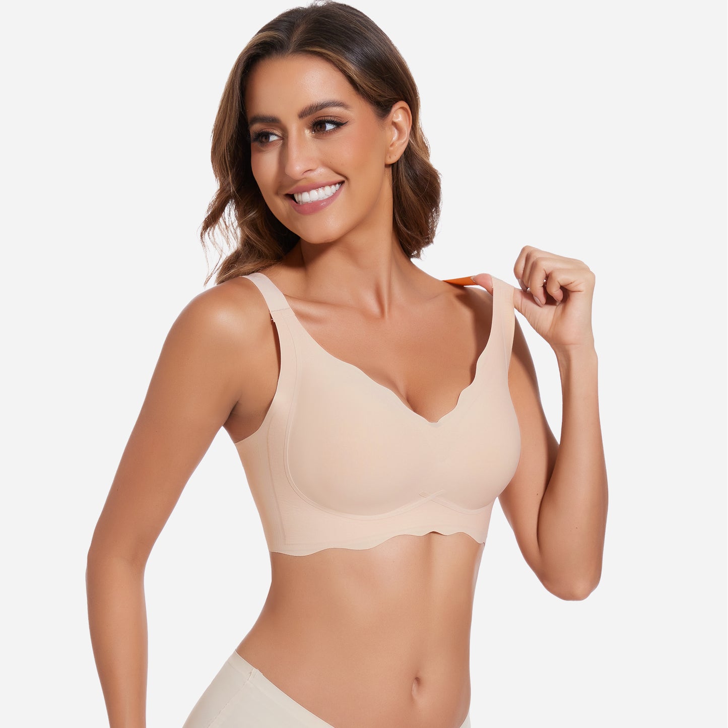 Joyshaper Seamless Adjustable Underwire-Free Smoothing Bra