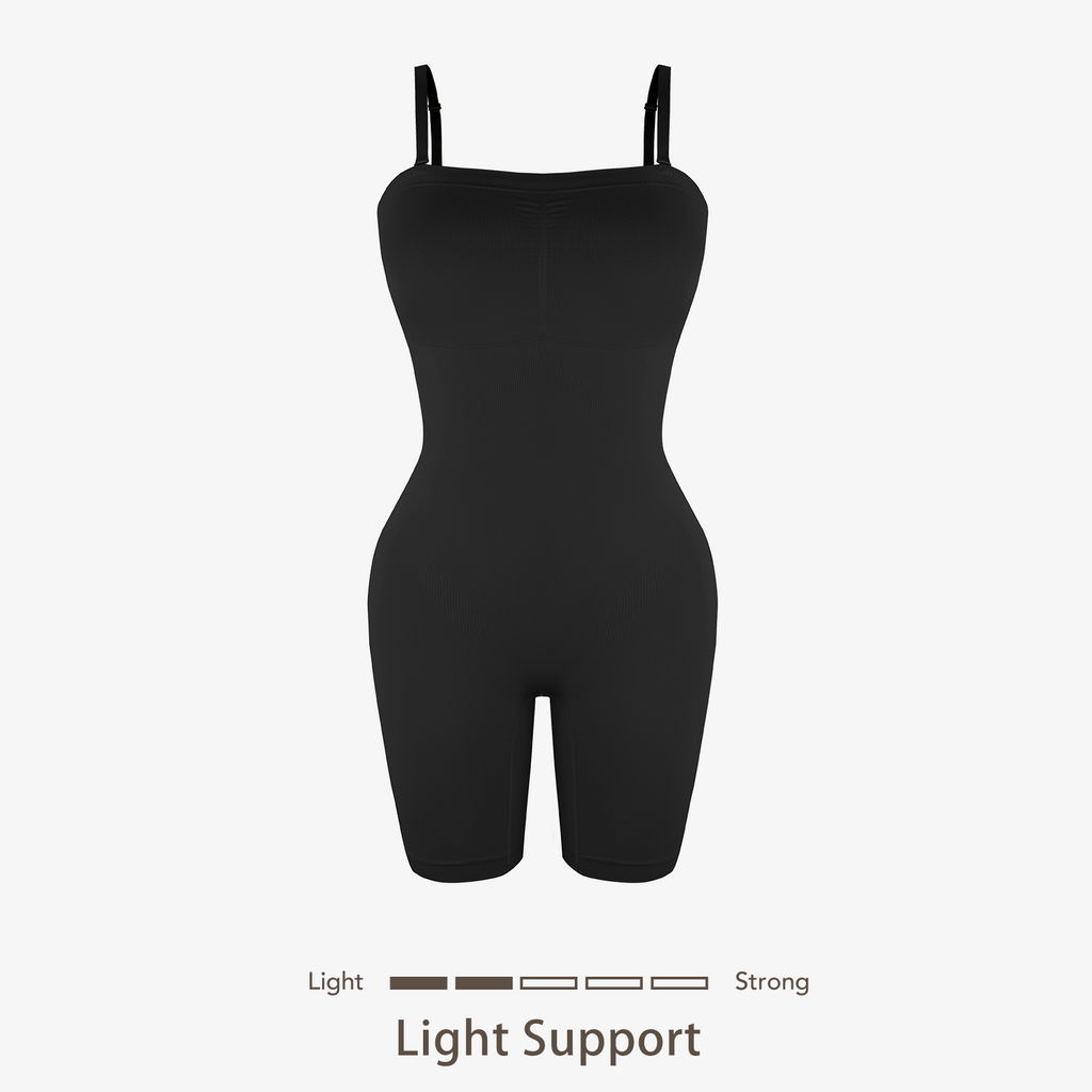 JOYSHAPER Strapless Shapewear Bodysuit with Built in Bra Tummy