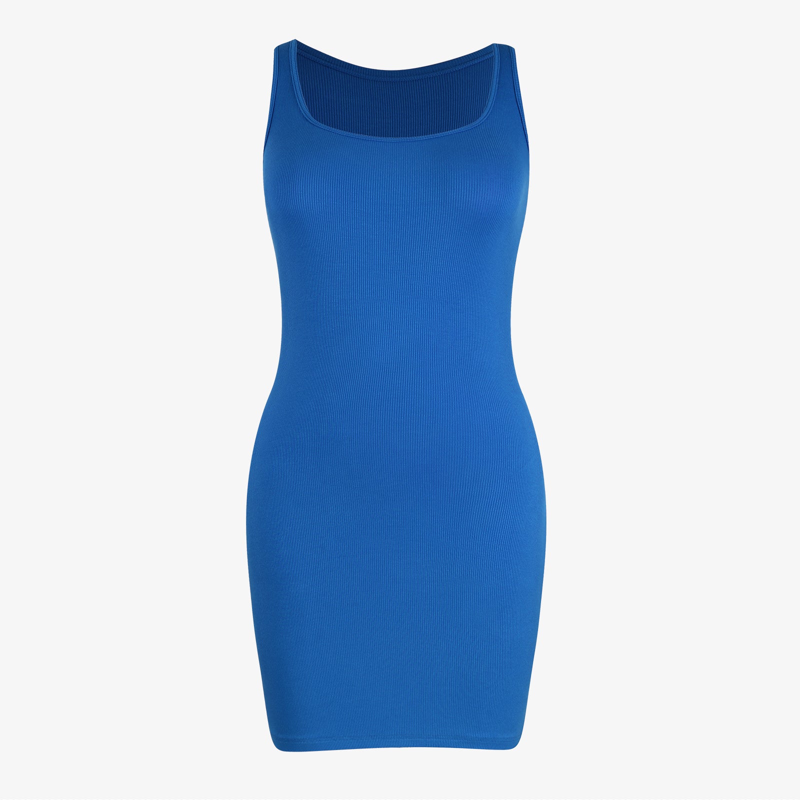 bodycon scrunch dress Luli Fama: Hi Lo Scrunch Dress (L759J75-30P) – Swimwear World main image 0