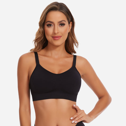 Joyshaper Wireless Bralette with Support Padded Cami Bra