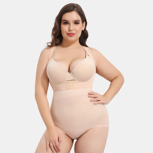 Joyshaper X Strap Chest Brace Up Shapewear Top