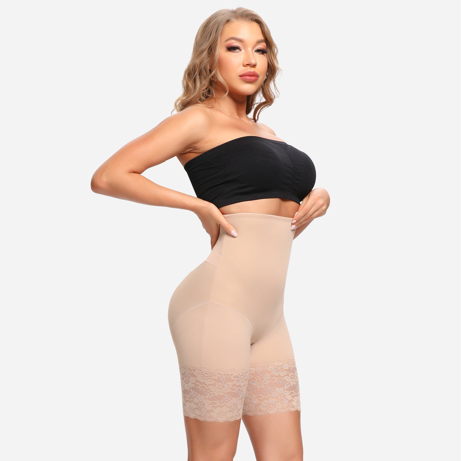 shaping shorts under dress Amazon.com: M&D Butt Lifting Shapewear Shorts | Under Dress Booty Shapewear for Women