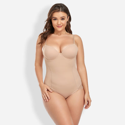 Joyshaper Backless Bodysuit with Built-in Bra