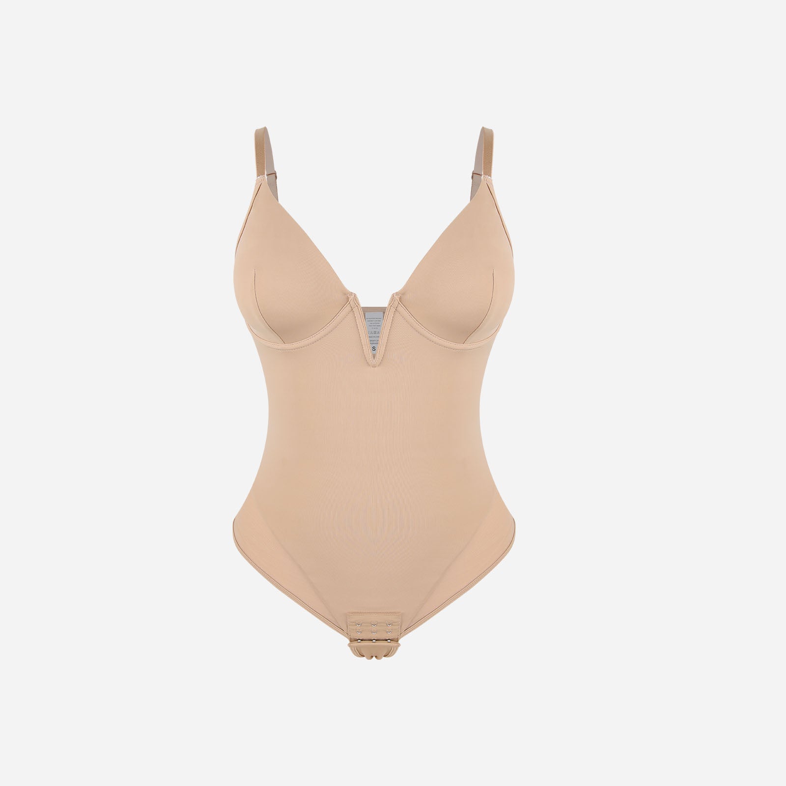 Joyshaper Deep V-Plunge Shapewear Low Cut Tummy Control Bodysuit