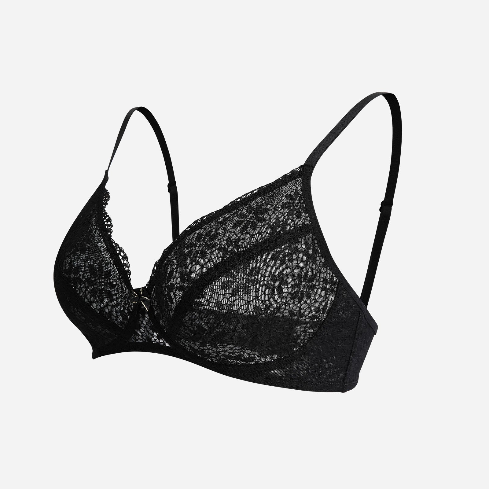 Joyshaper Lace Bralette Wireless Bra with Adjustable Straps