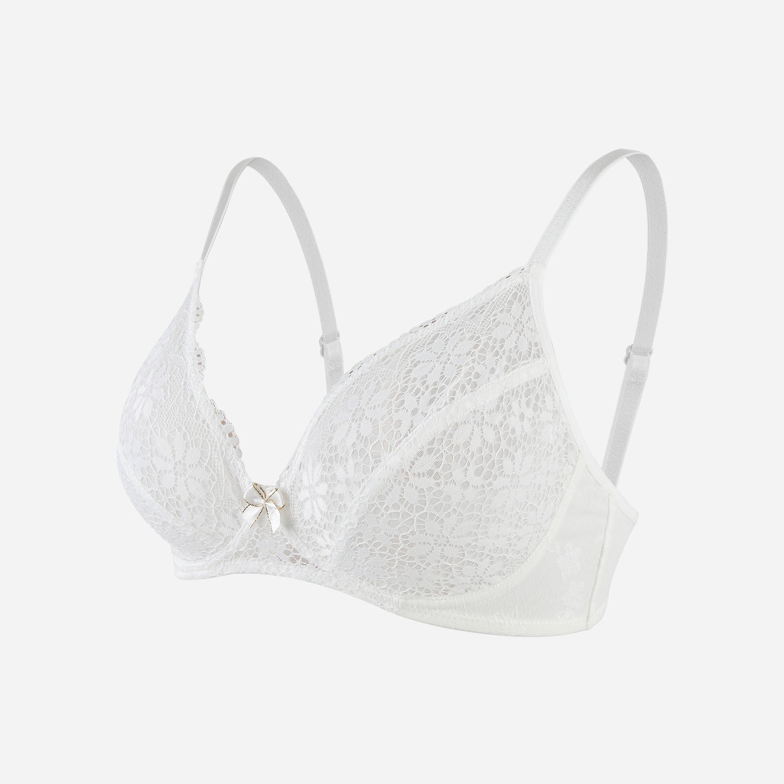 Joyshaper Lace Bralette Wireless Bra with Adjustable Straps