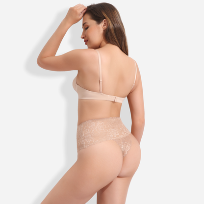 Joyshaper High Waist Shapewear Lace Thong Panties