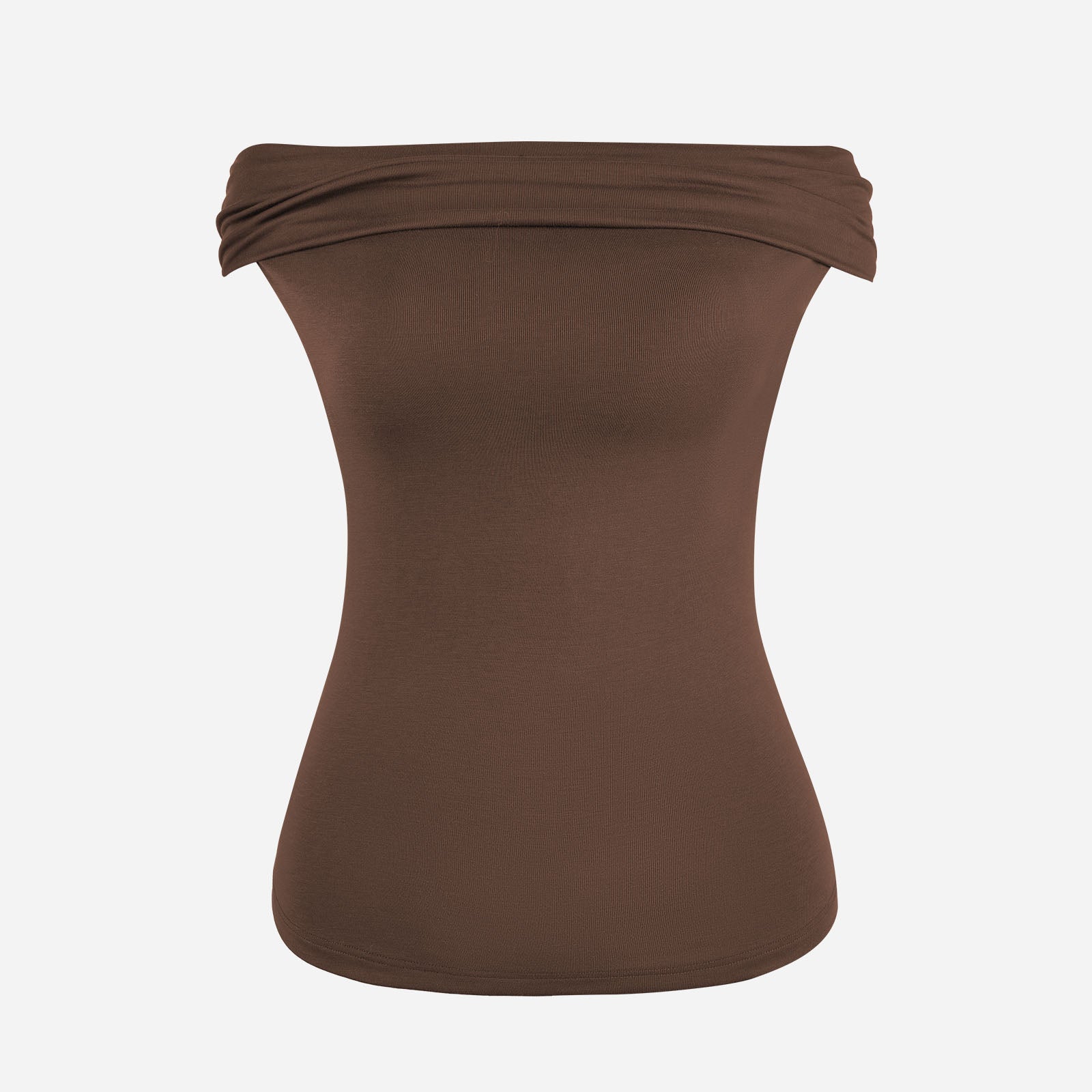 Joyshaper One-Shoulder Boat Neck Tank Top with Built-In Bra