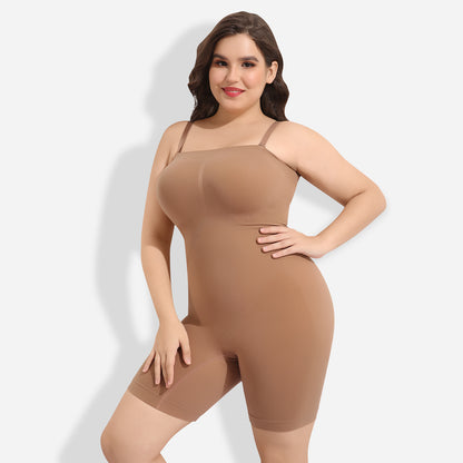 Joyshaper Seamless Mid-Thigh Shapewear Bodysuit